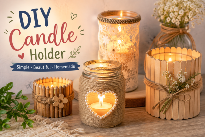 DIY Candle Holder Ideas