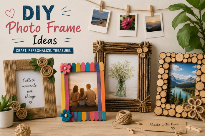 DIY Photo Frame Ideas