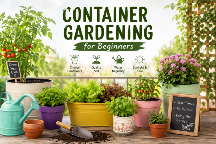 Container Gardening for Beginners