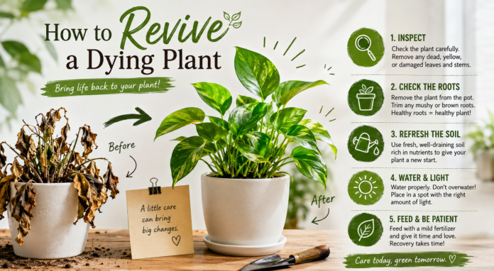 How to Revive a Dying Plant