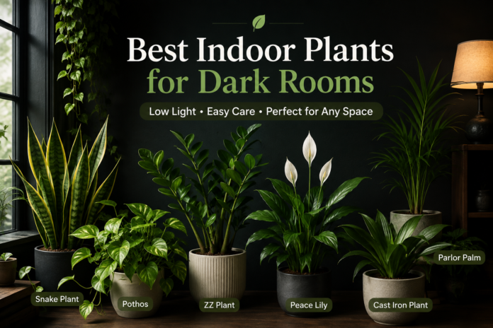 Best Indoor Plants for Dark Rooms