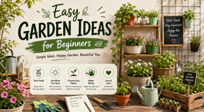 Easy Garden Ideas for Beginners