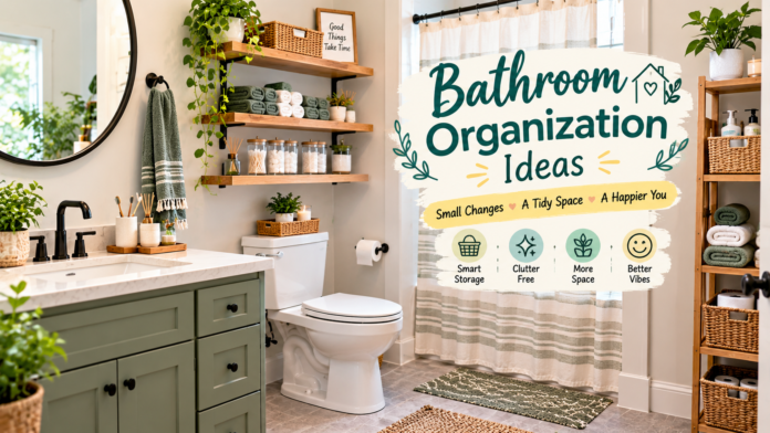 Bathroom Organization Ideas