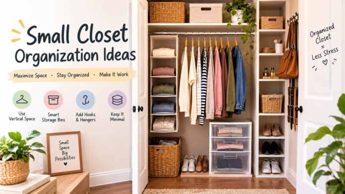 Small Closet Organization Ideas