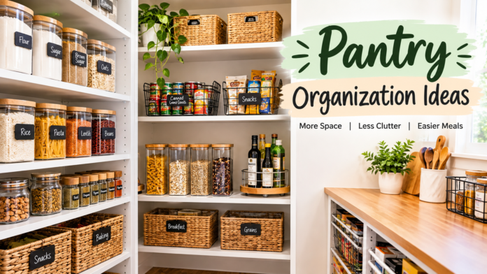 Pantry Organization Ideas