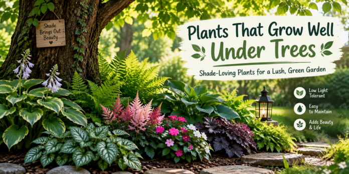 Plants That Grow Well Under Trees
