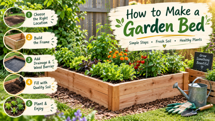 How to Make a Garden Bed