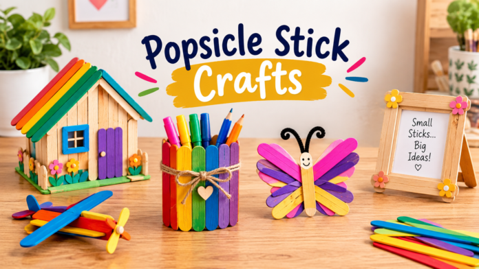 Popsicle Stick Crafts